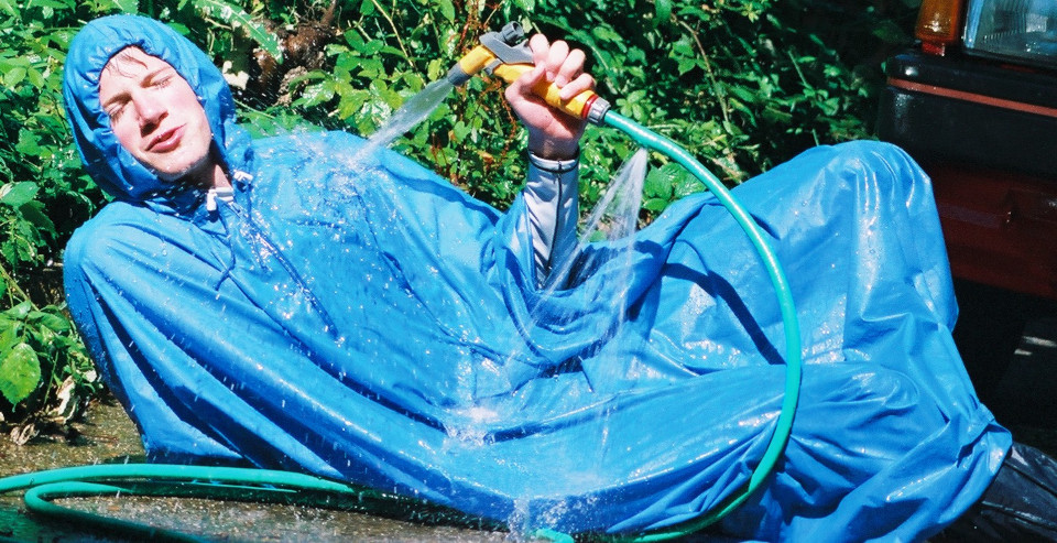 poncho hood water test