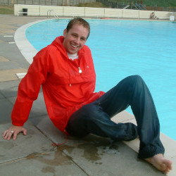 nylon anorak for swimming