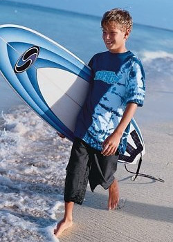 Surf shirts for swimming