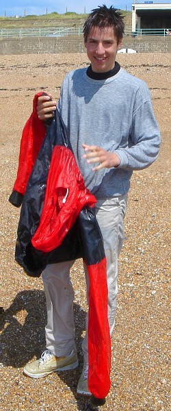 hiking in the sea