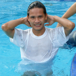 pool swim shirt
