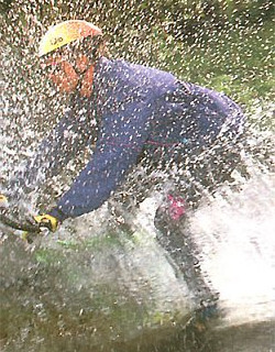 cycling in wet clothes