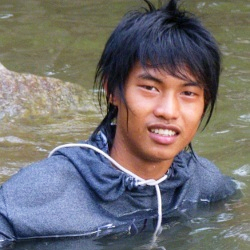 Soaking wet cotton hoodie