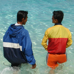 nylon anorak for swimming