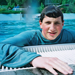 Swimming in a wet cotton hoodie