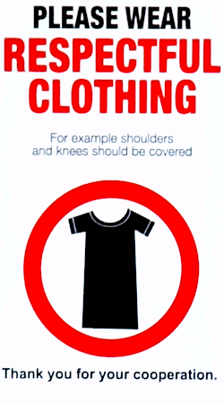 swimming in respectful clothing
